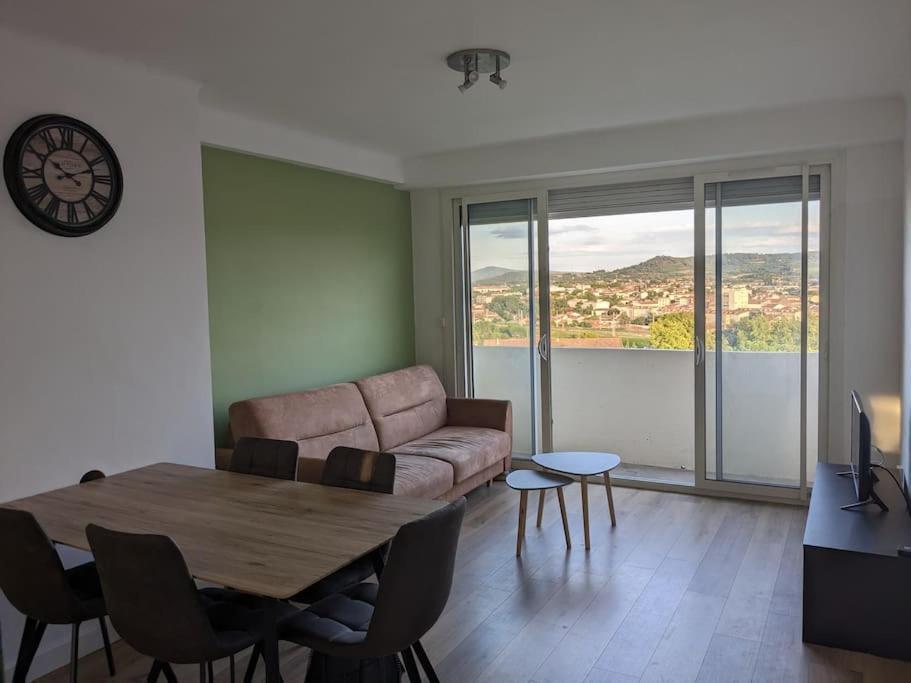 Appartment - Vue Imprenable Sur La Cite Medievale - Parking Gratuit - Climatise Carcassonne Exterior photo